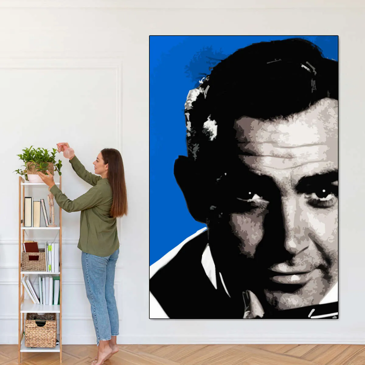 007 Sean Connery Illustration III Wall Art