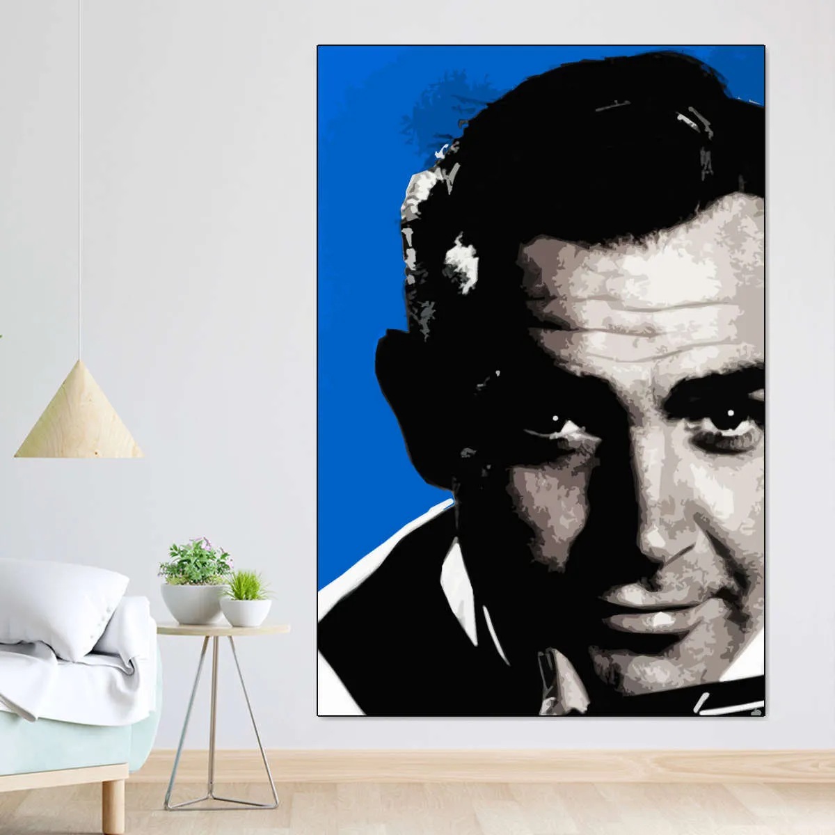 007 Sean Connery Illustration III Wall Art
