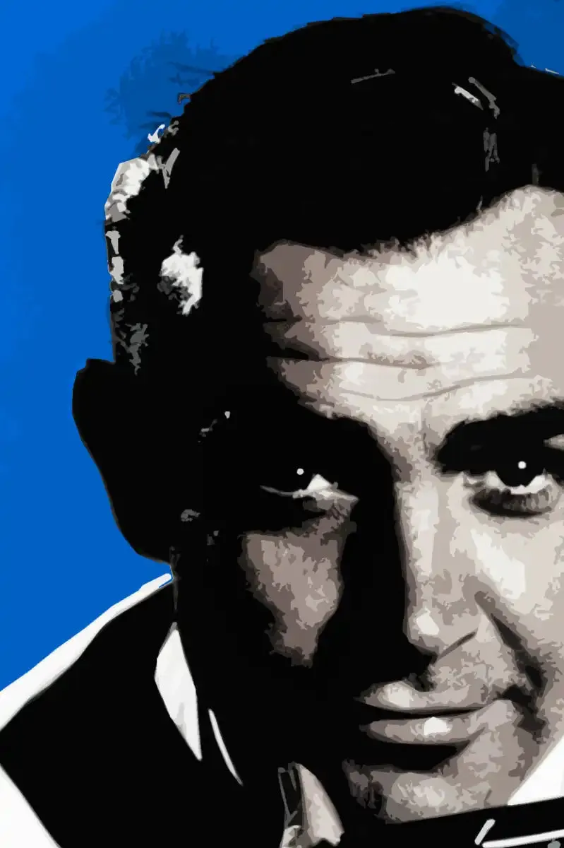007 Sean Connery Illustration III Wall Art