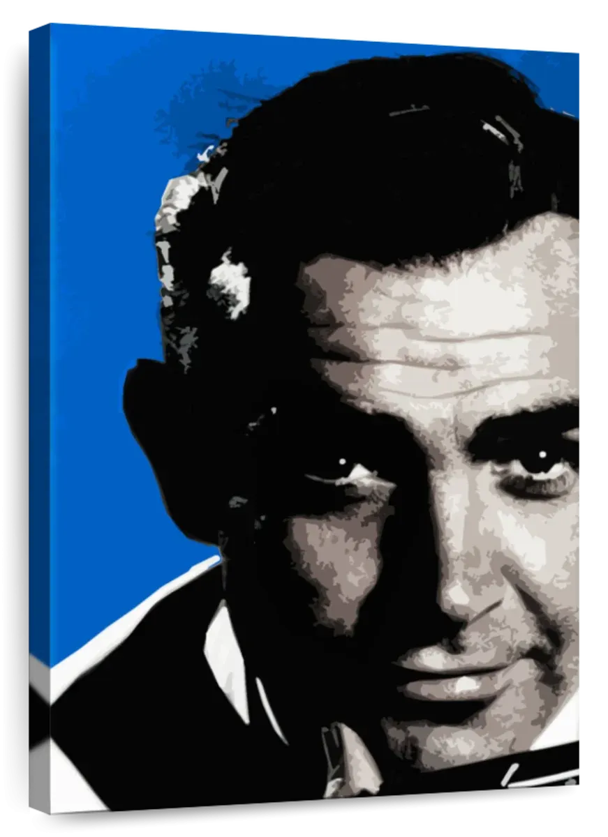 007 Sean Connery Illustration III Wall Art