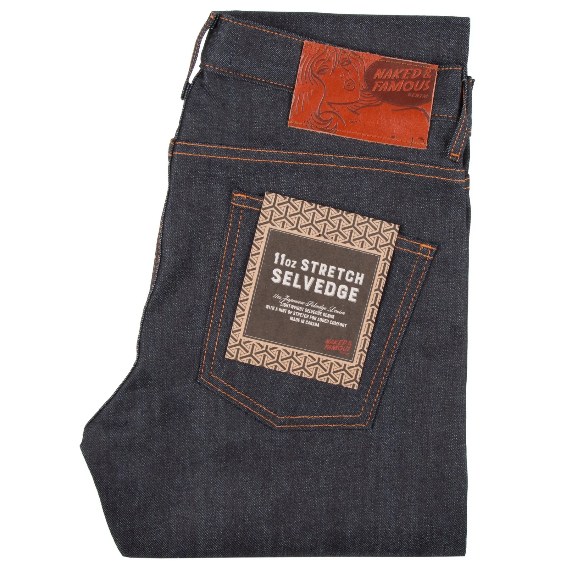 11oz Stretch Selvedge - Super Guy