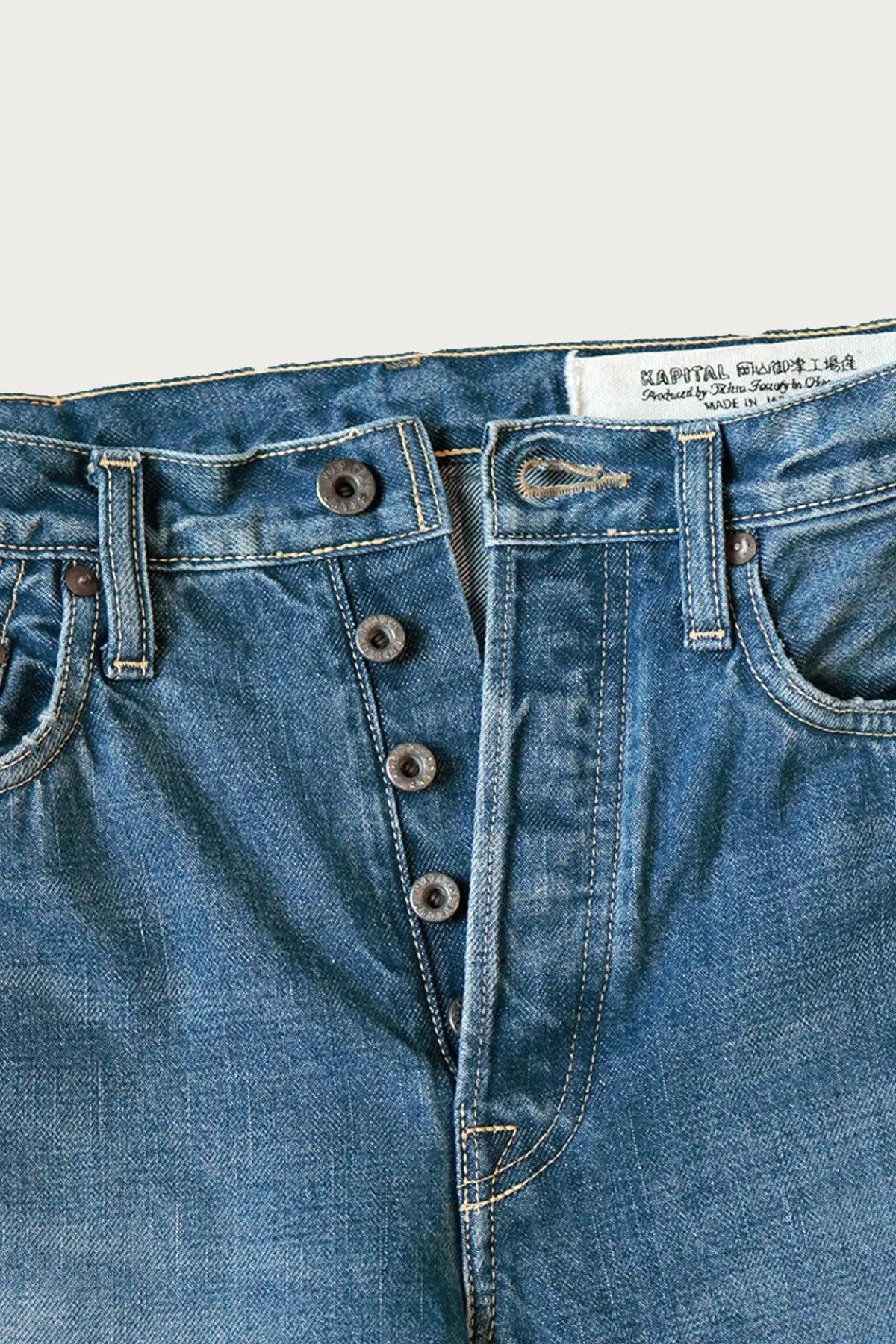 14oz Denim TH Straight - Midtone