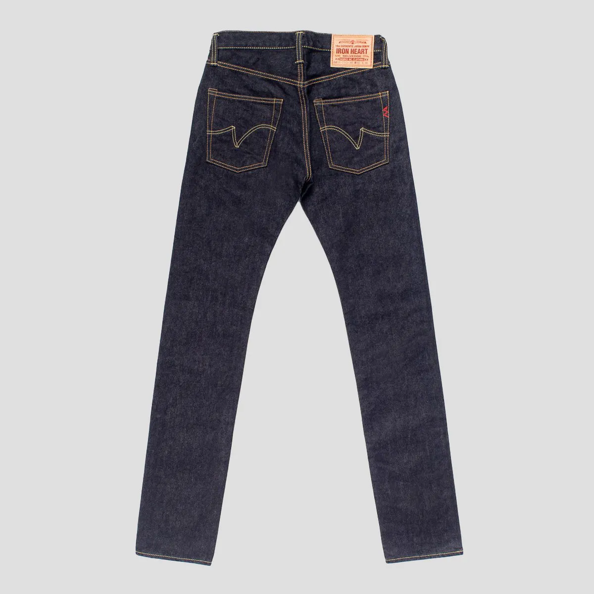 14oz Selvedge Denim Slim Tapered Jeans - Indigo