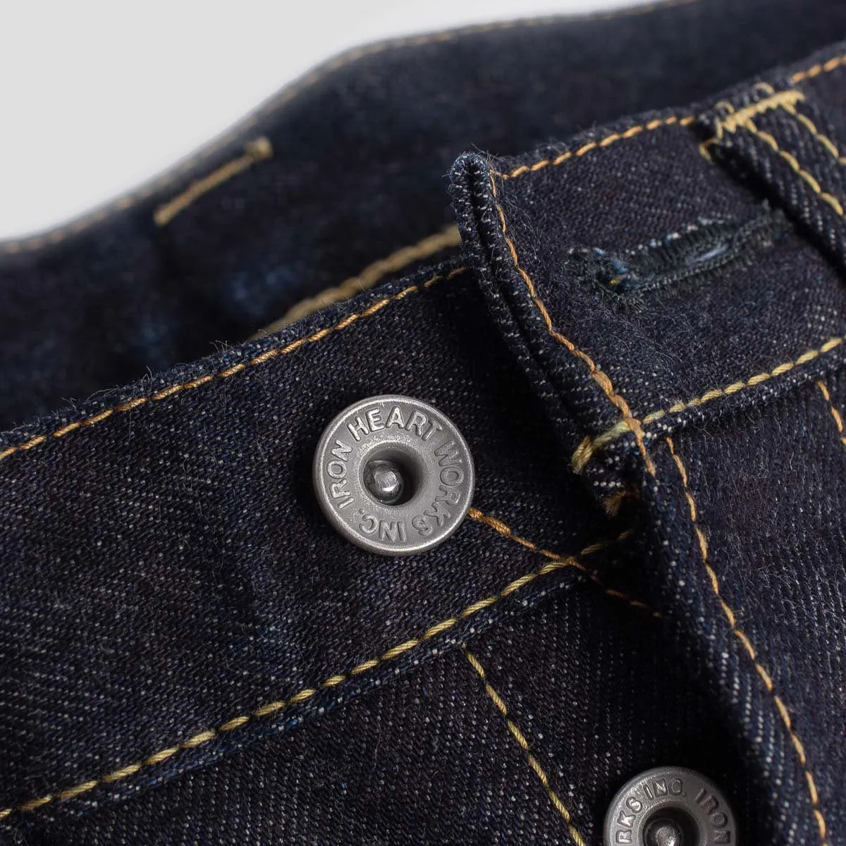 14oz Selvedge Denim Slim Tapered Jeans - Indigo