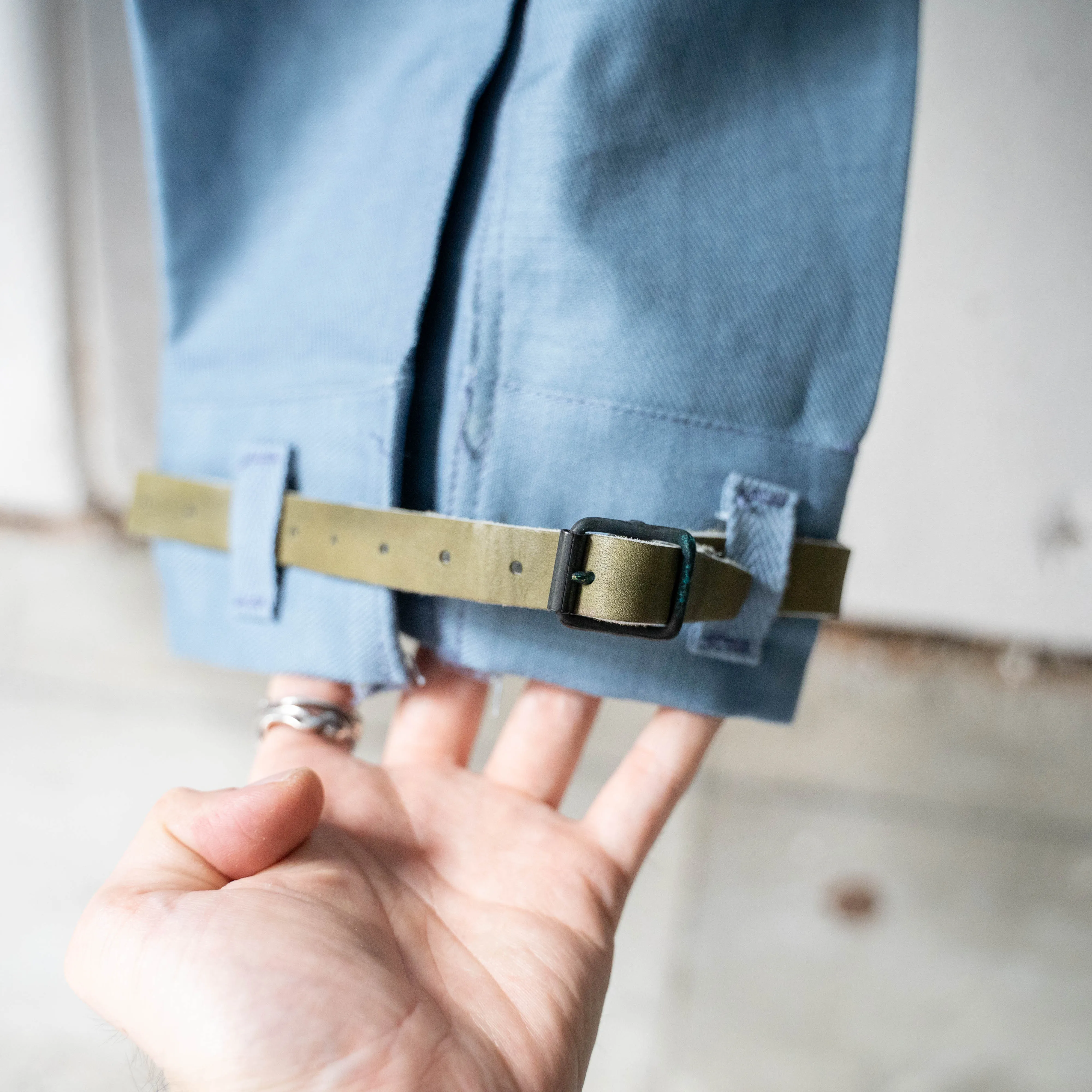 1960-70s Swedish military civilforsvar M59 field pants 'dead stock'