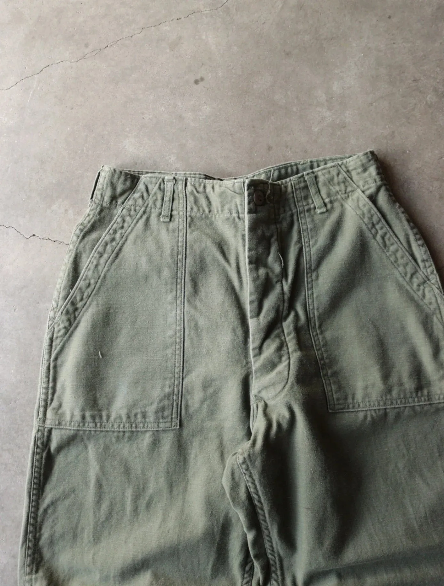 1960S MILITARY OG-107 FATIGUE PANTS