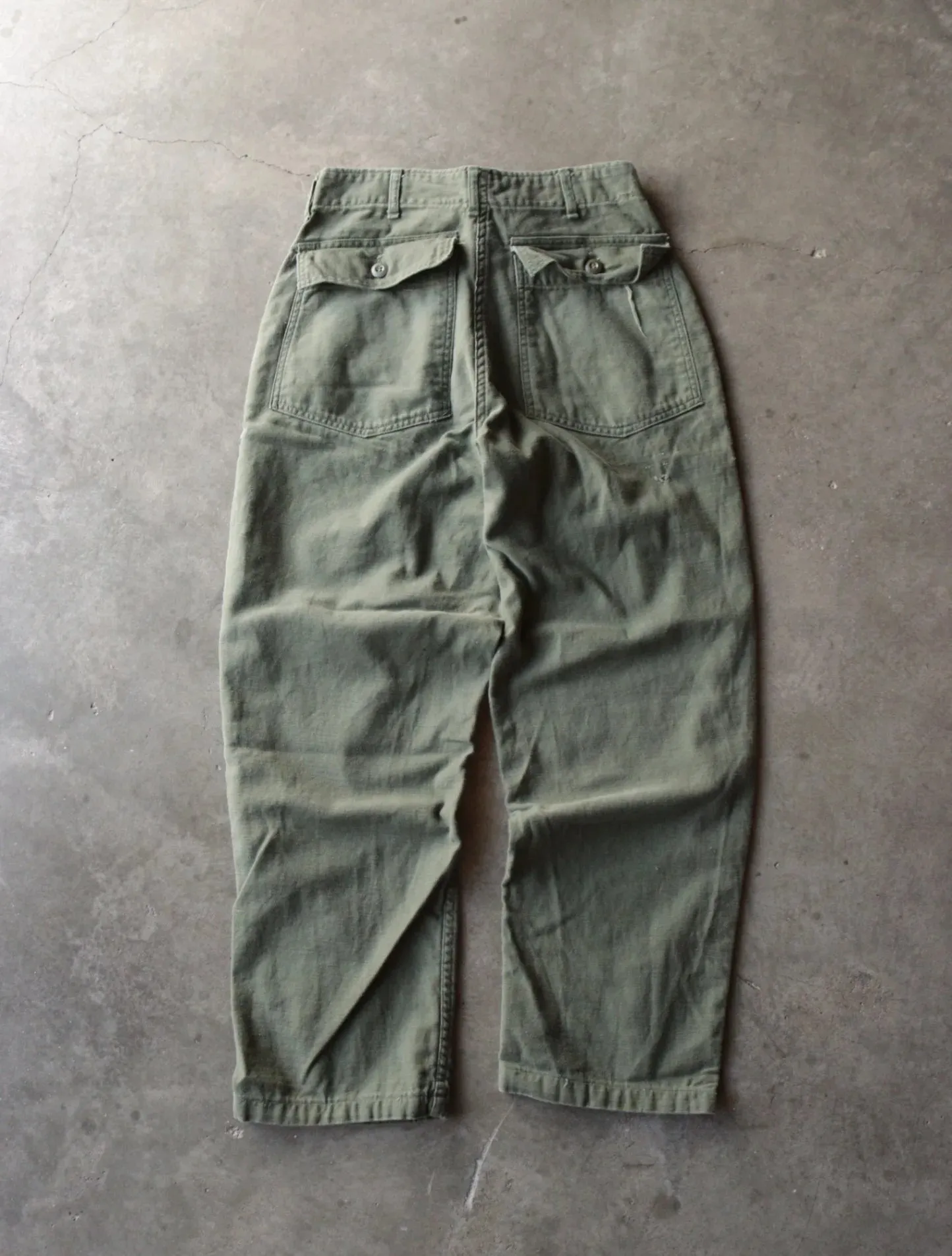 1960S MILITARY OG-107 FATIGUE PANTS