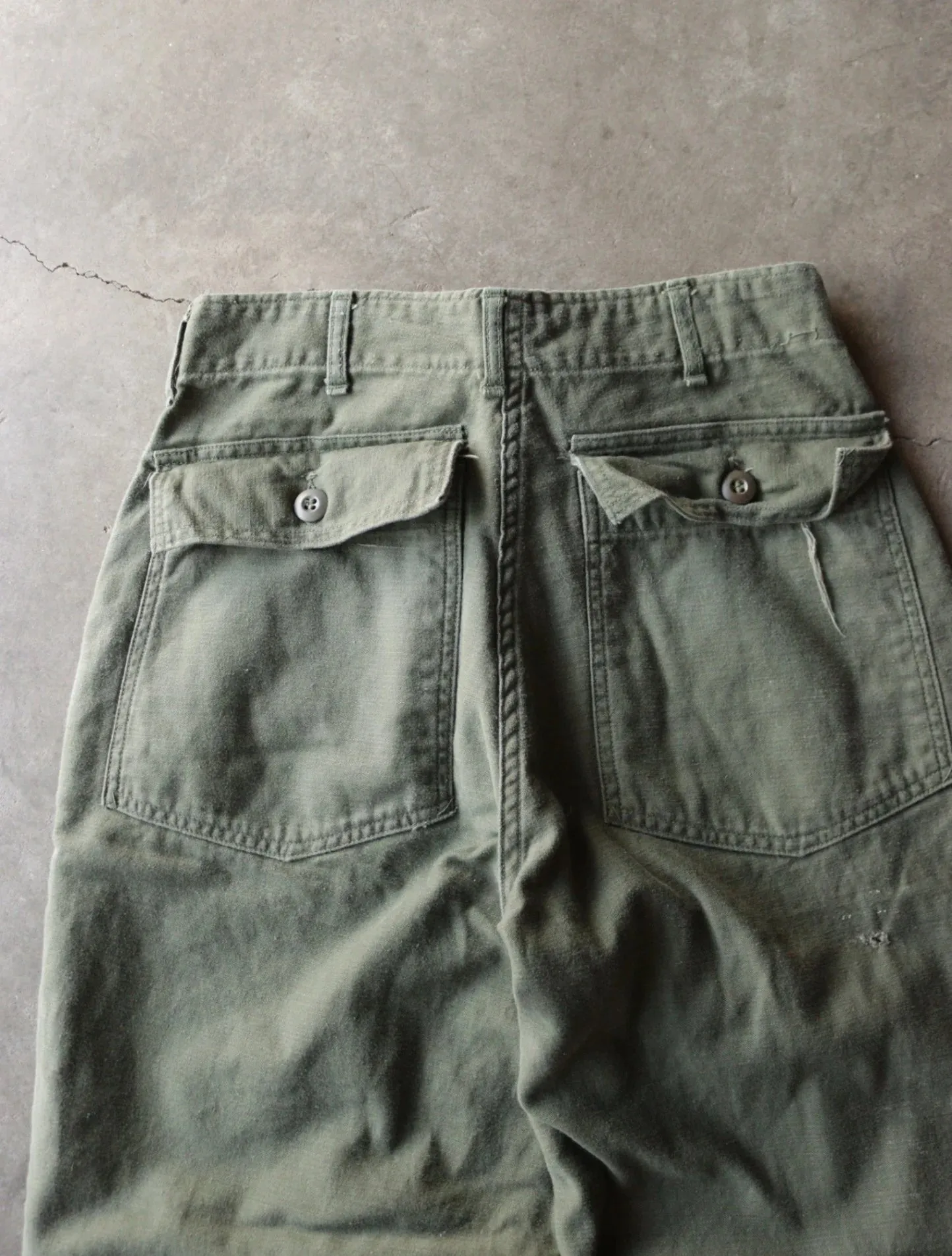 1960S MILITARY OG-107 FATIGUE PANTS
