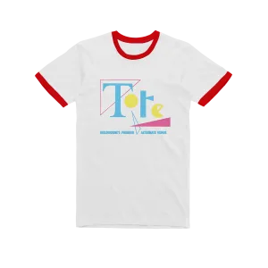 1980's Logo / Ringer T-shirt