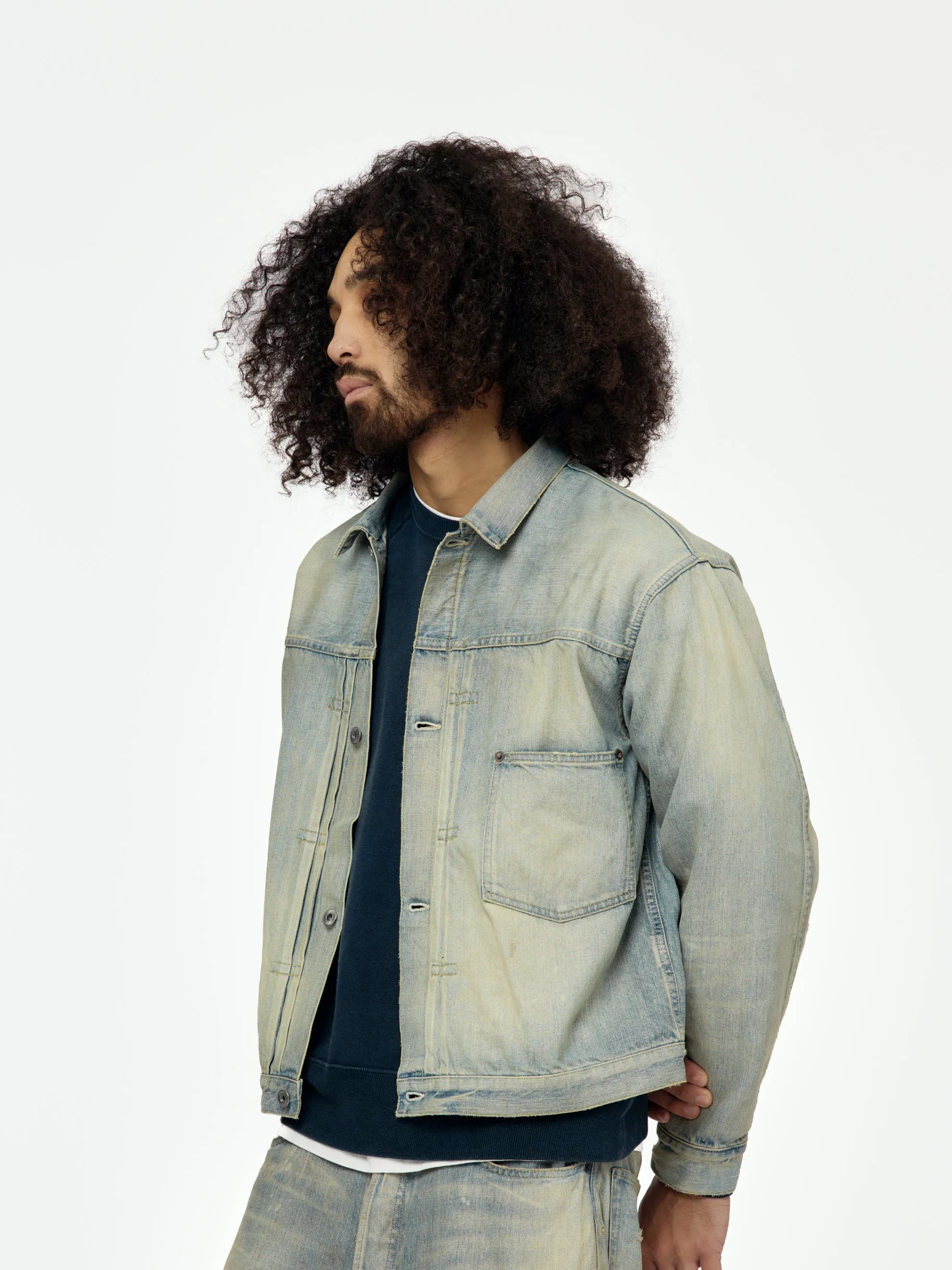 1st Type Denim Jacket (Bleach)