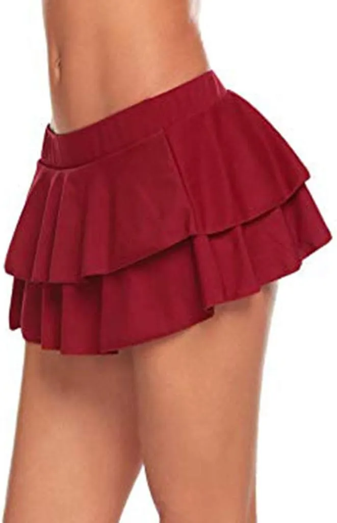 2 in 1 High Waisted Running Skirts with Shorts for Women Flowy Golf Skorts Running Shorts Yoga Skorts Fitness Skorts