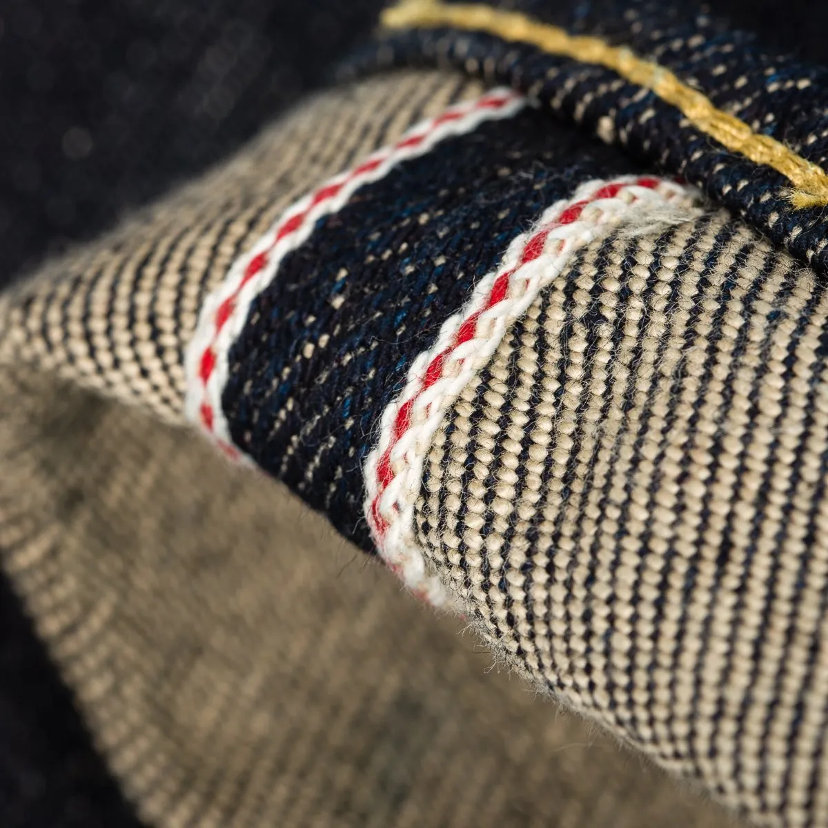 21 oz Selvedge Denim Super Slim Tapered Jeans - Indigo IH-777S-21