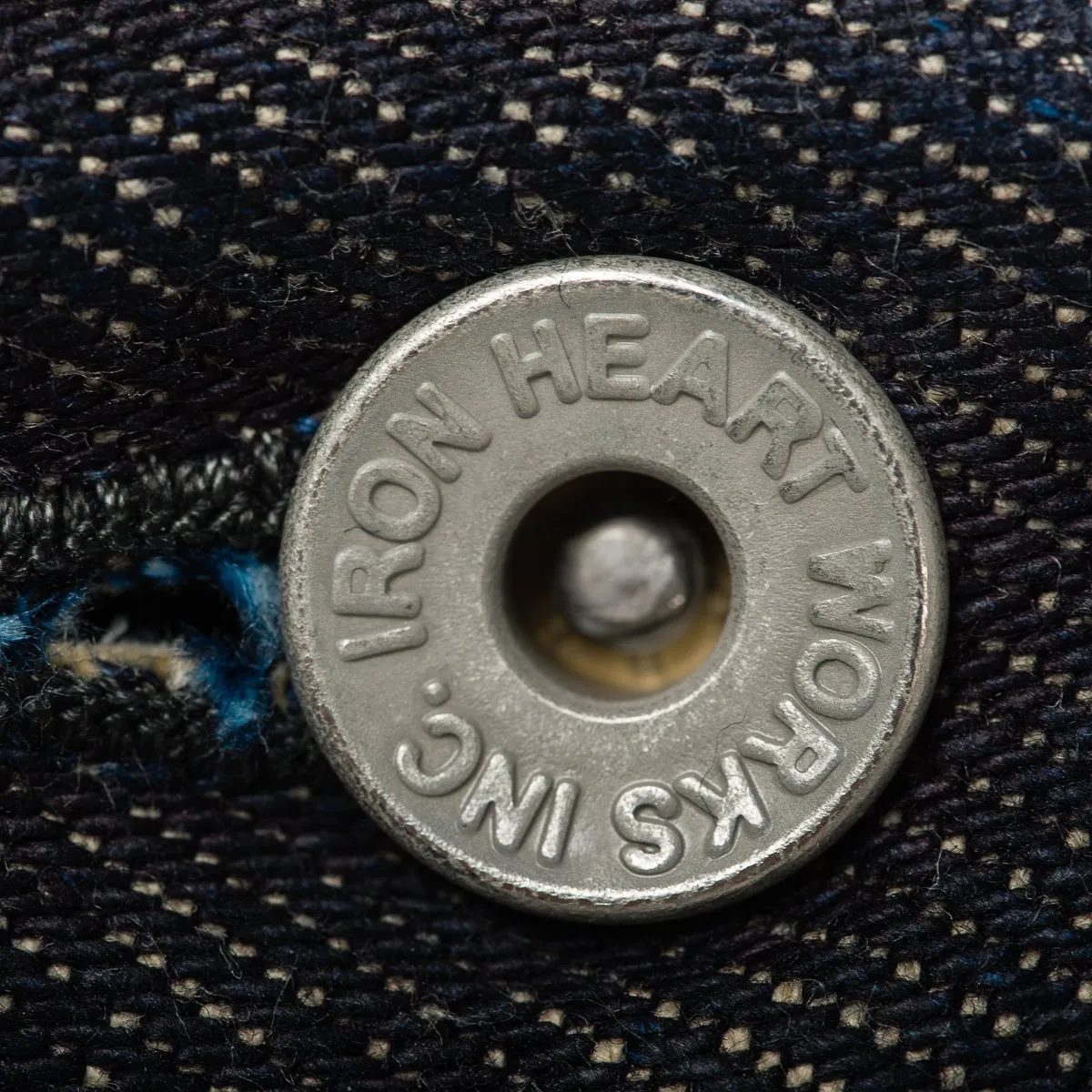 21 oz Selvedge Denim Super Slim Tapered Jeans - Indigo IH-777S-21