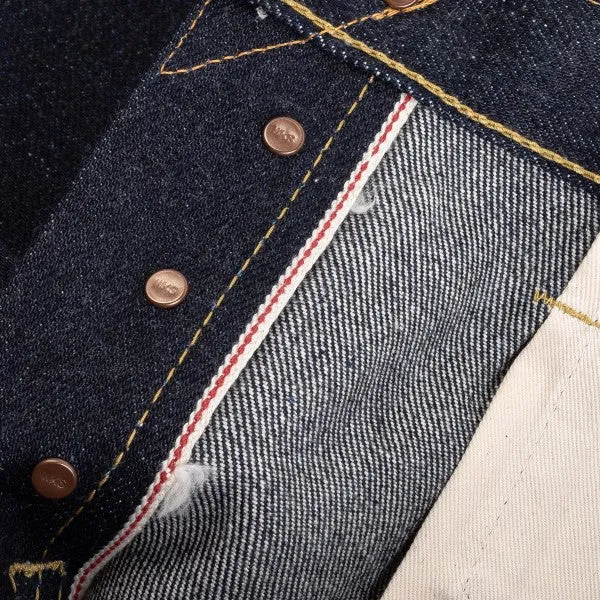 21/23oz Ultra Heavy Raw Selvedge Denim Super Slim Cut Jeans - Indigo IH-555S-UHR
