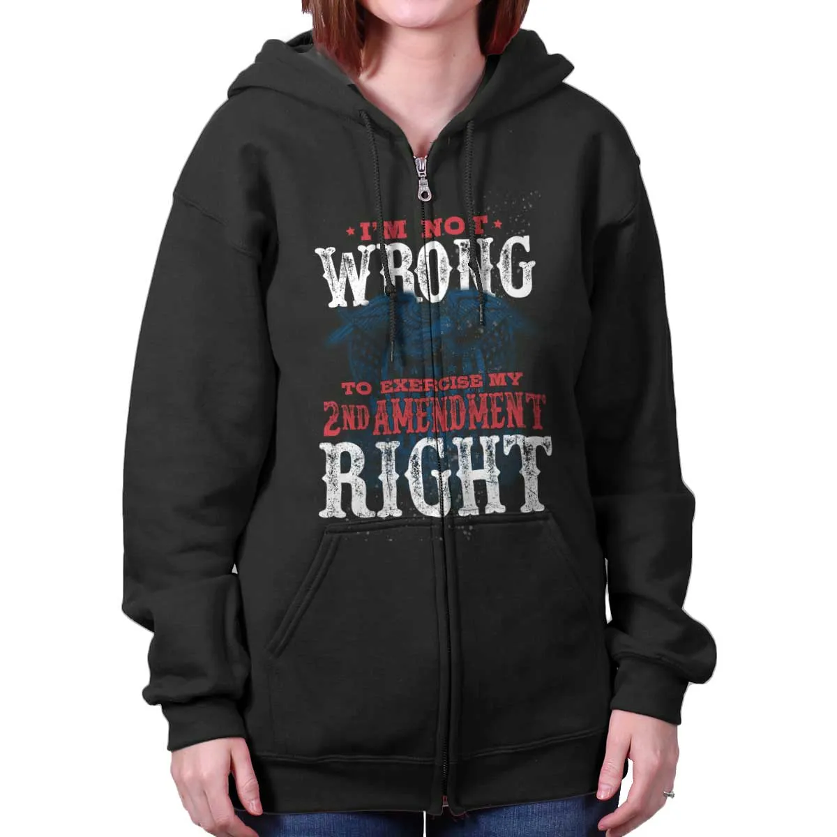 2nd Amendment Right Zip Hoodie