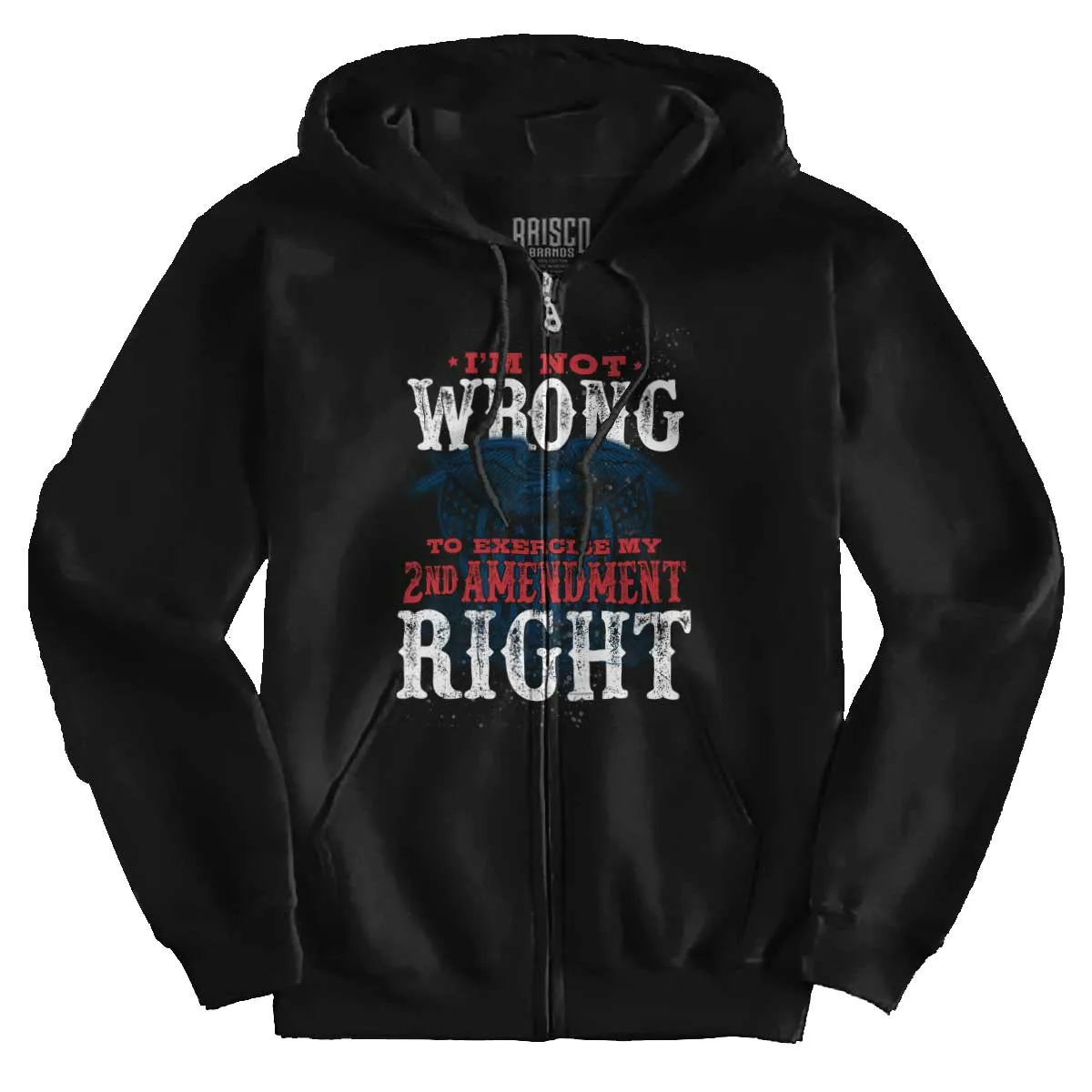 2nd Amendment Right Zip Hoodie