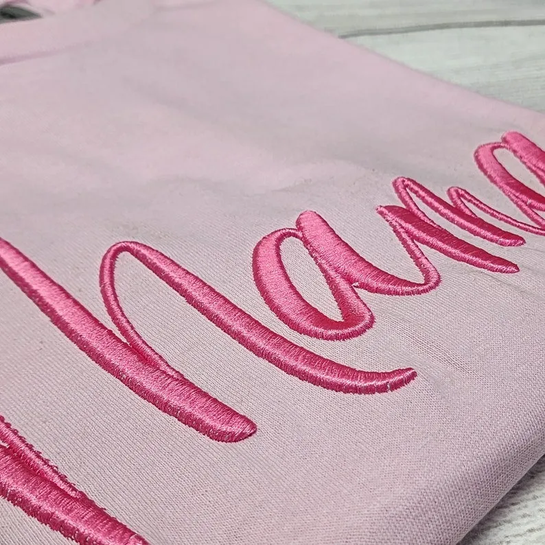 3D Puff Mama Embroidery T-Shirt or Sweatshirt
