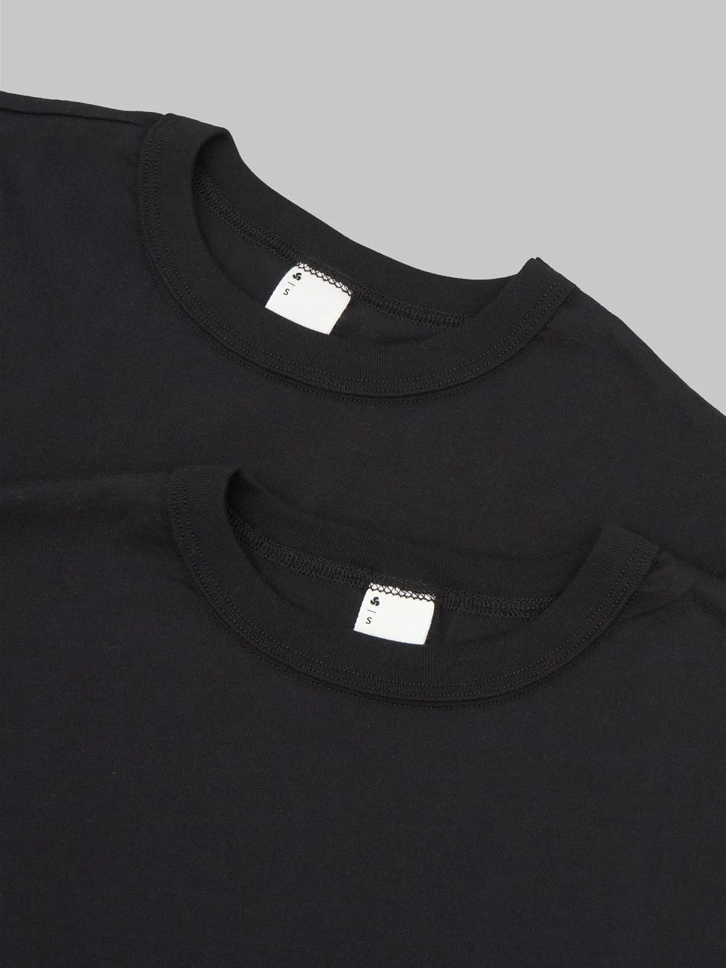 3sixteen Pima T-Shirt Black (2 Pack)