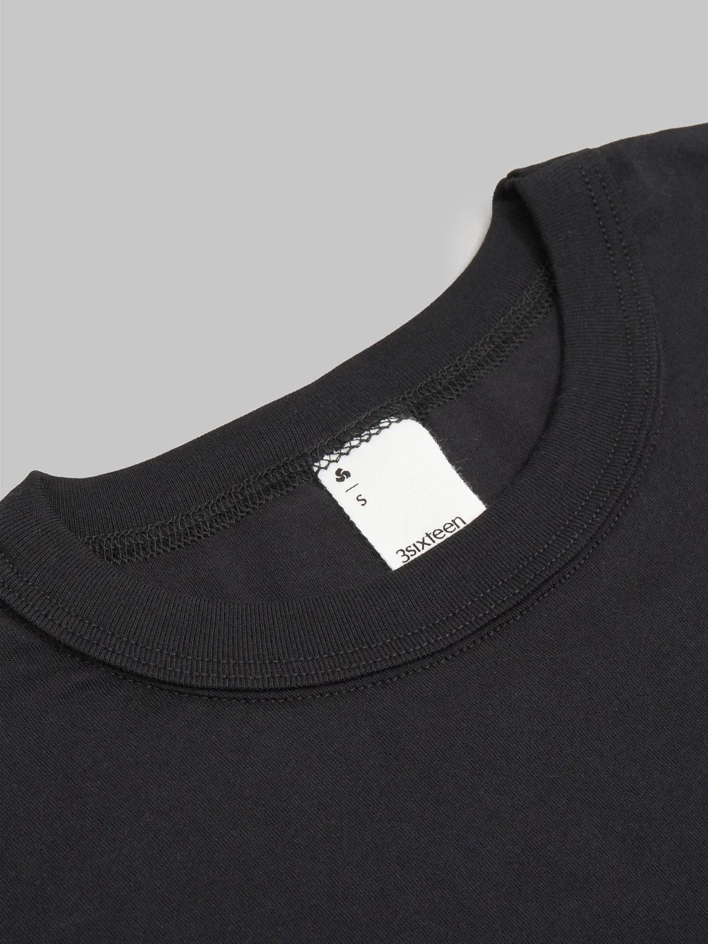 3sixteen Pima T-Shirt Black (2 Pack)
