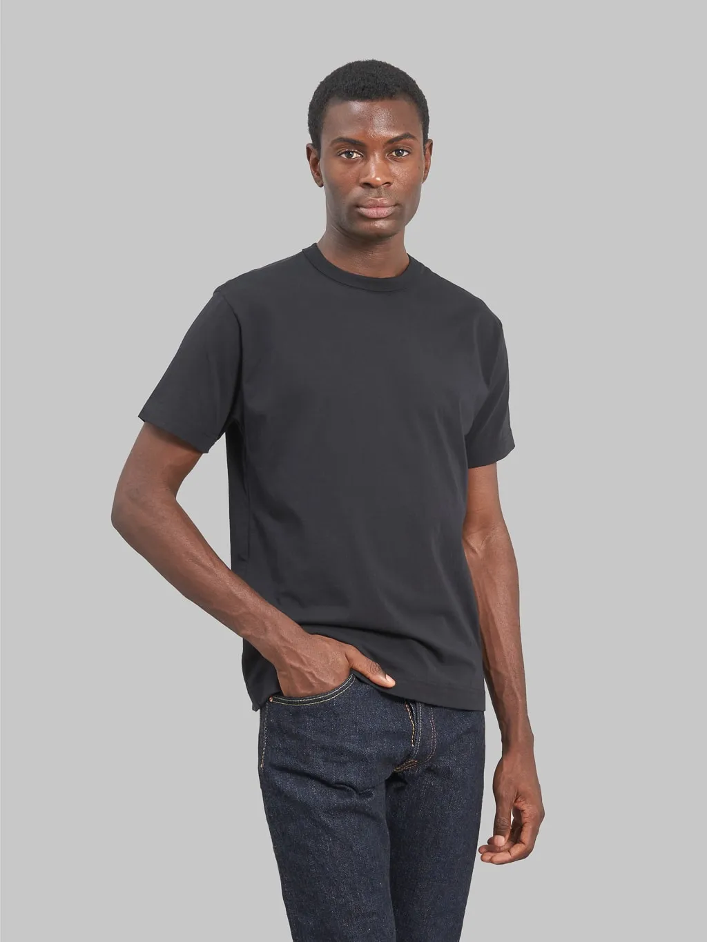 3sixteen Pima T-Shirt Black (2 Pack)