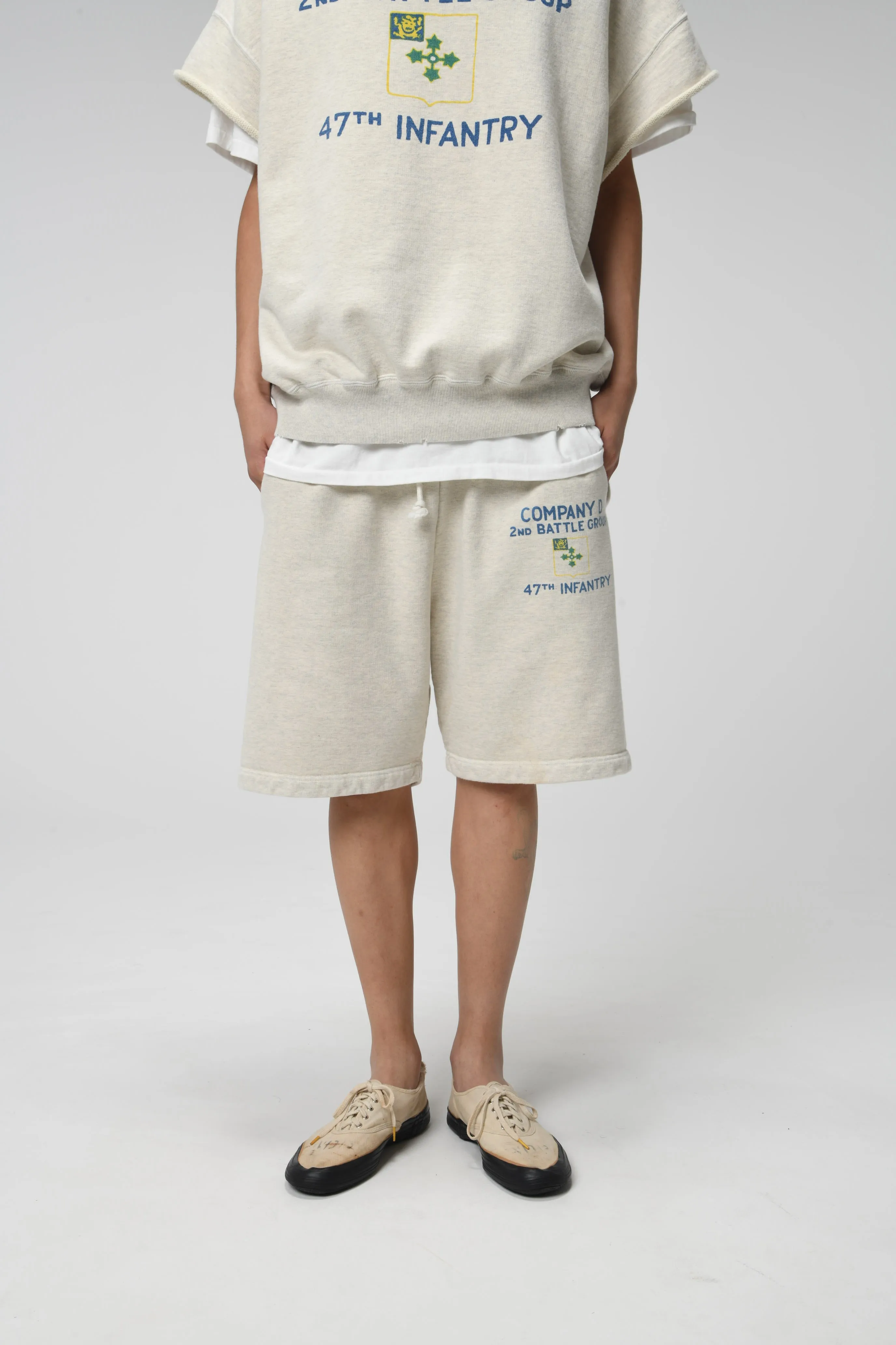 47TH INFANTRY REGIMENT SWEAT SHORTS