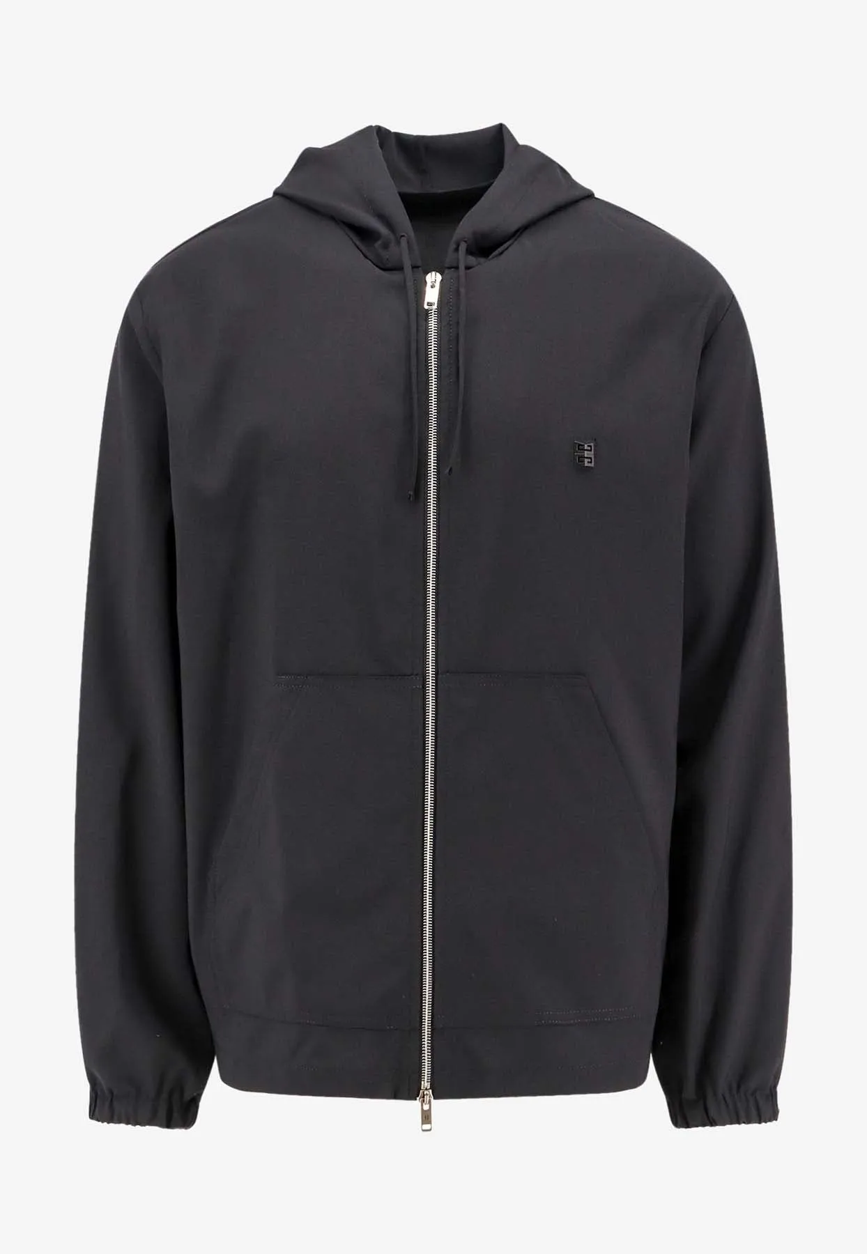 4G Logo Zip-Up Hooded Sweatshirt