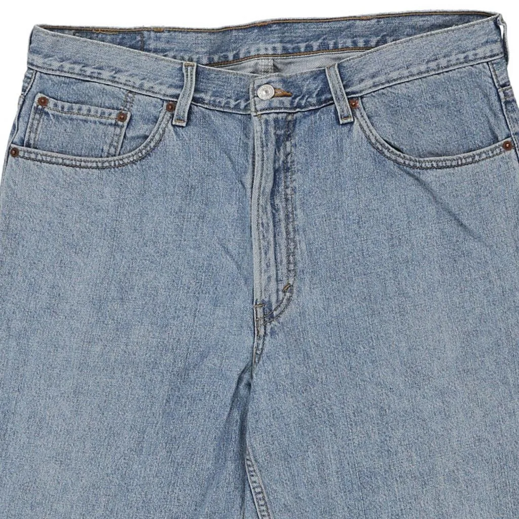 550 Levis Denim Shorts - 38W 11L Blue Cotton