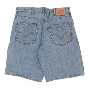 550 Levis Denim Shorts - 38W 11L Blue Cotton