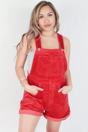 6 POCKET CORDUROY OVERALLS