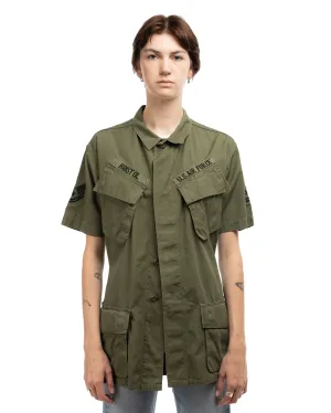 60's Chopped Poplin Field Jacket - Medium