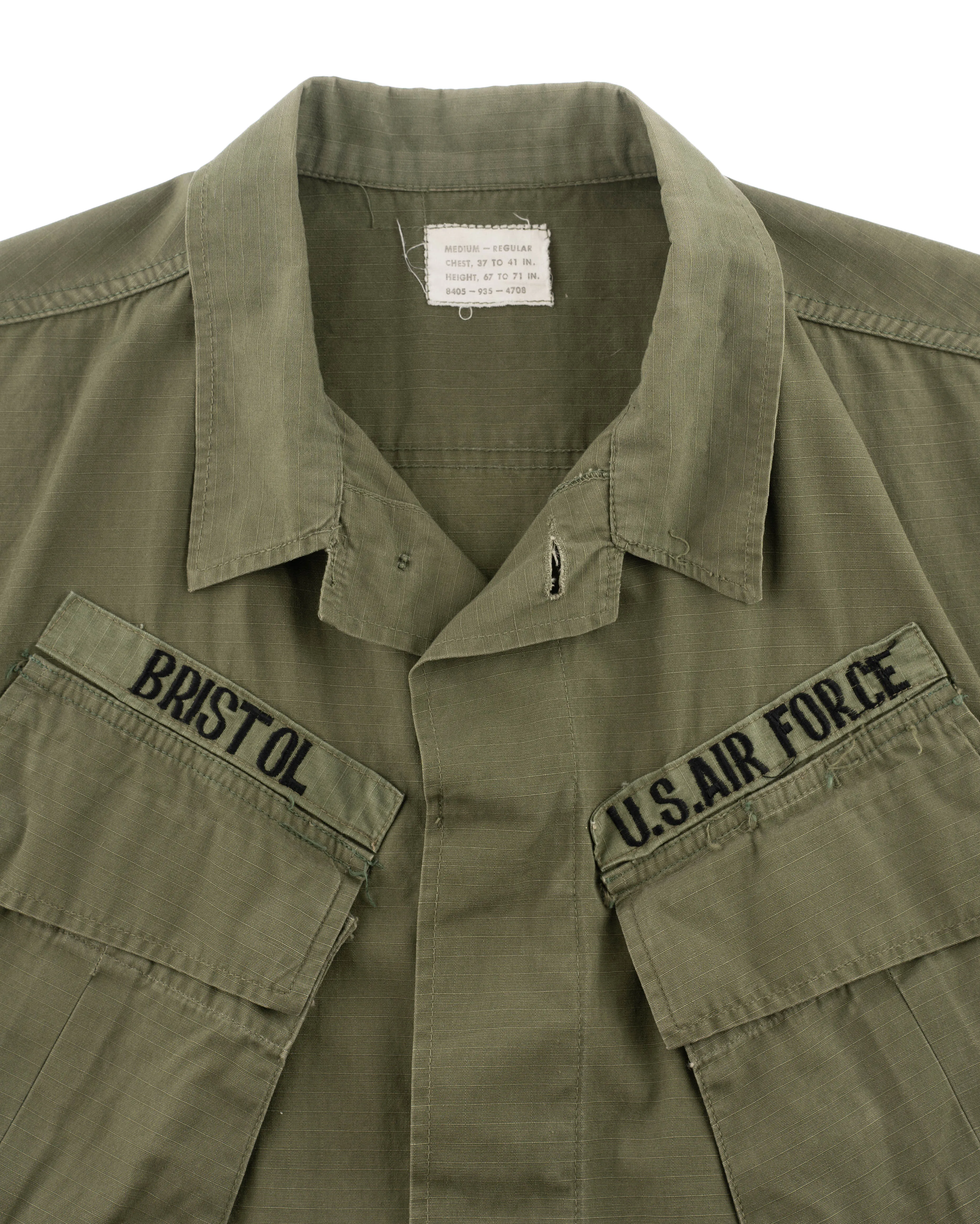 60's Chopped Poplin Field Jacket - Medium
