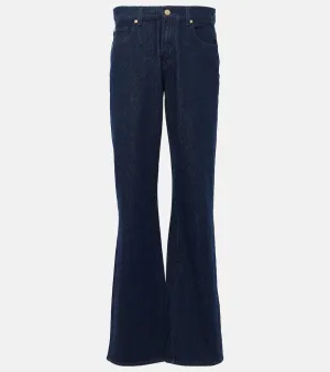 7 For All Mankind Tess high-rise flared jeans