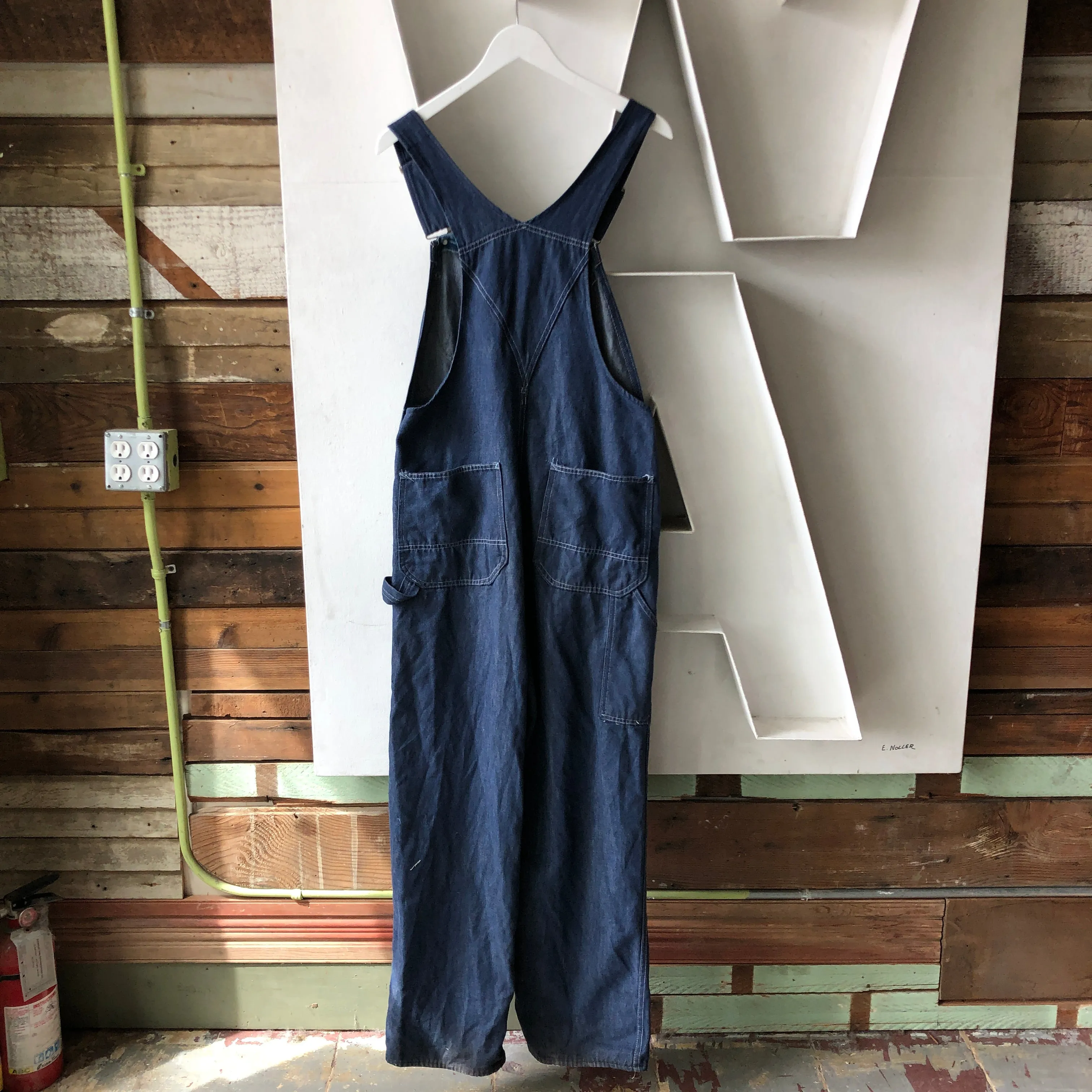 70's Sears Overalls - 30”-32 x 31.5”