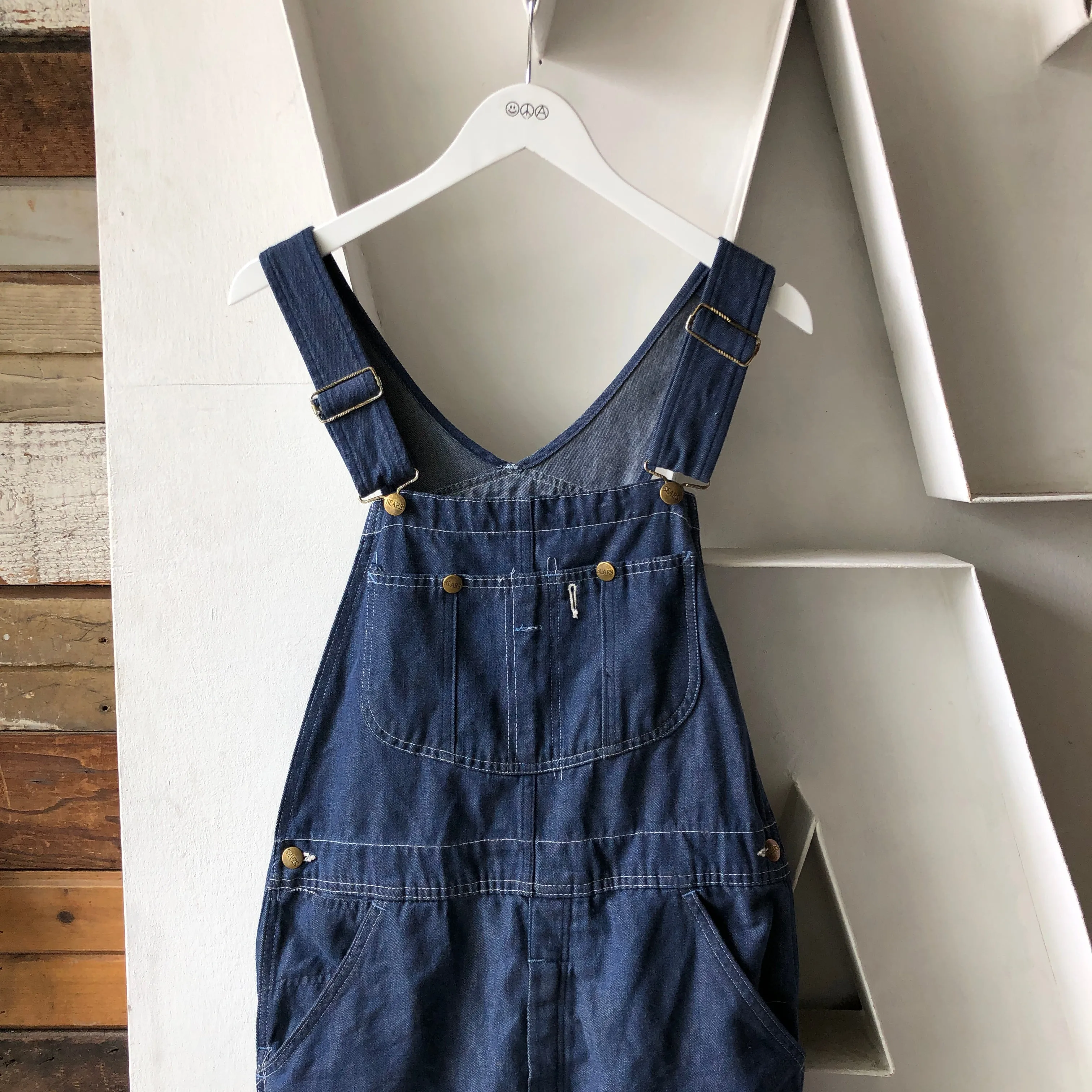 70's Sears Overalls - 30”-32 x 31.5”