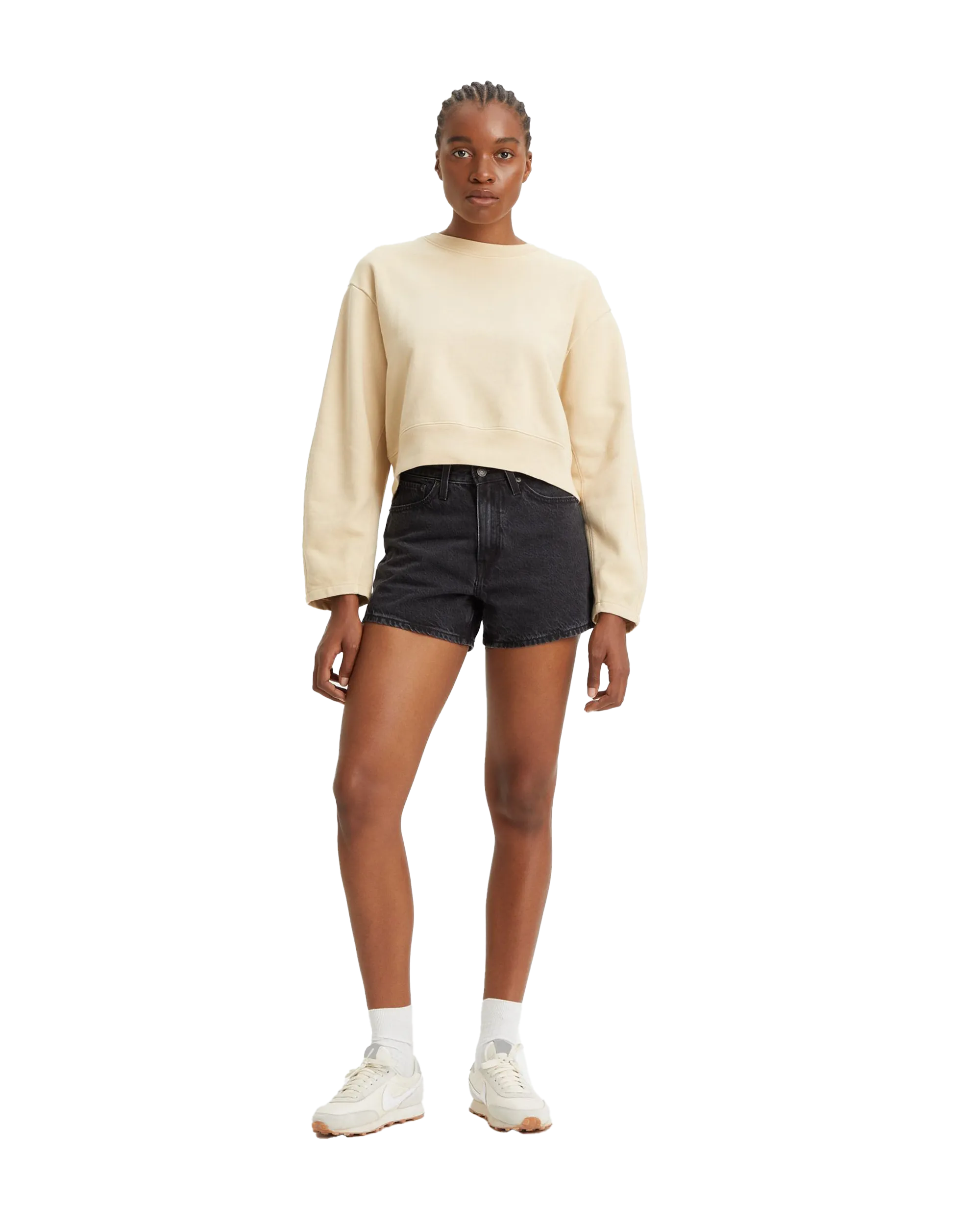 80s Mom Shorts in Not To Interrupt