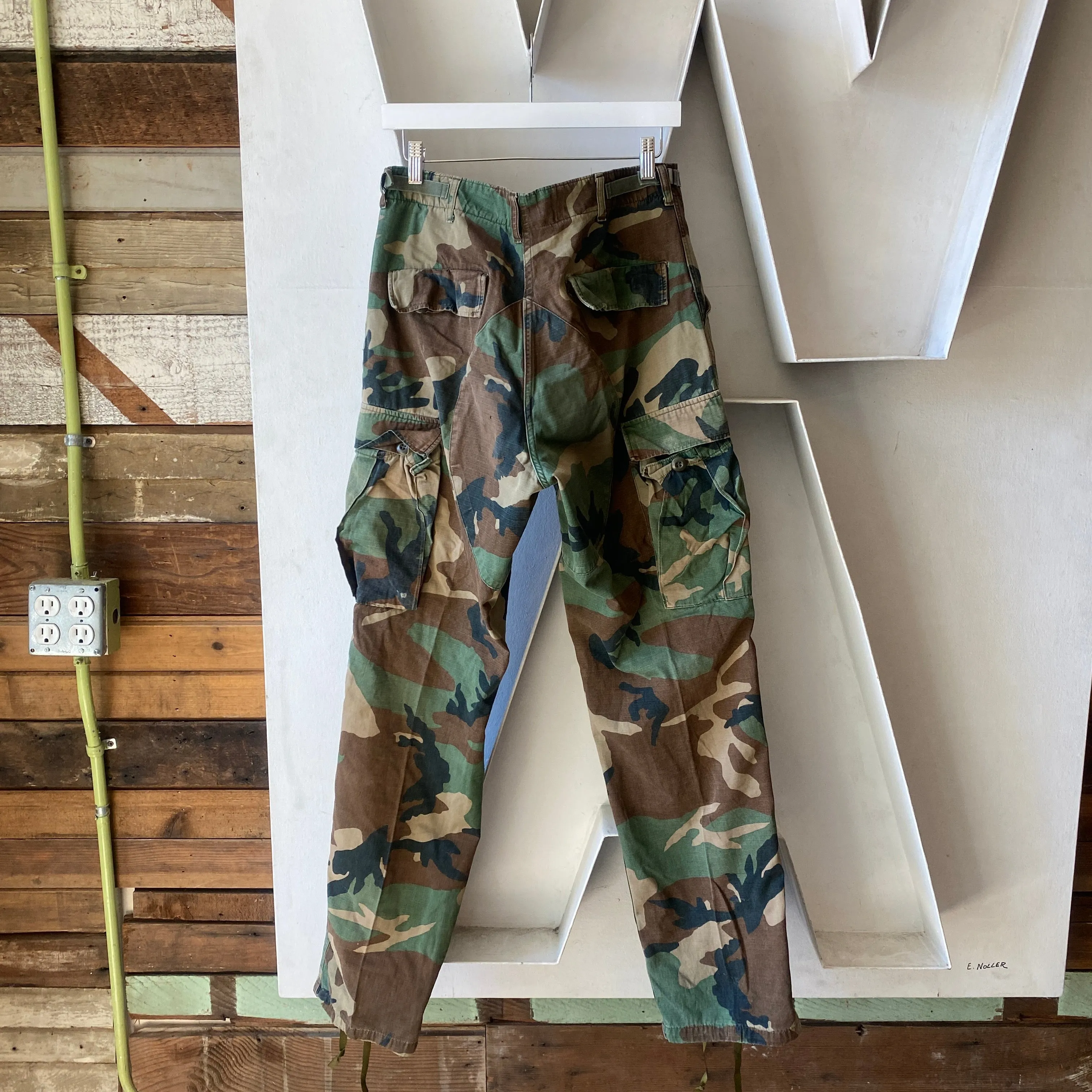 80’s Rip-Stop Trousers - 28”-30” x 34”