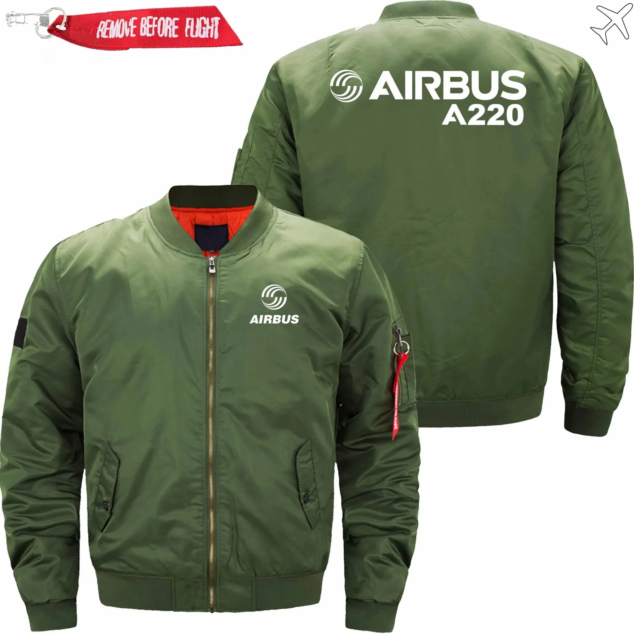 A220 BOMBER FLIGHT AVIATOR JACKET