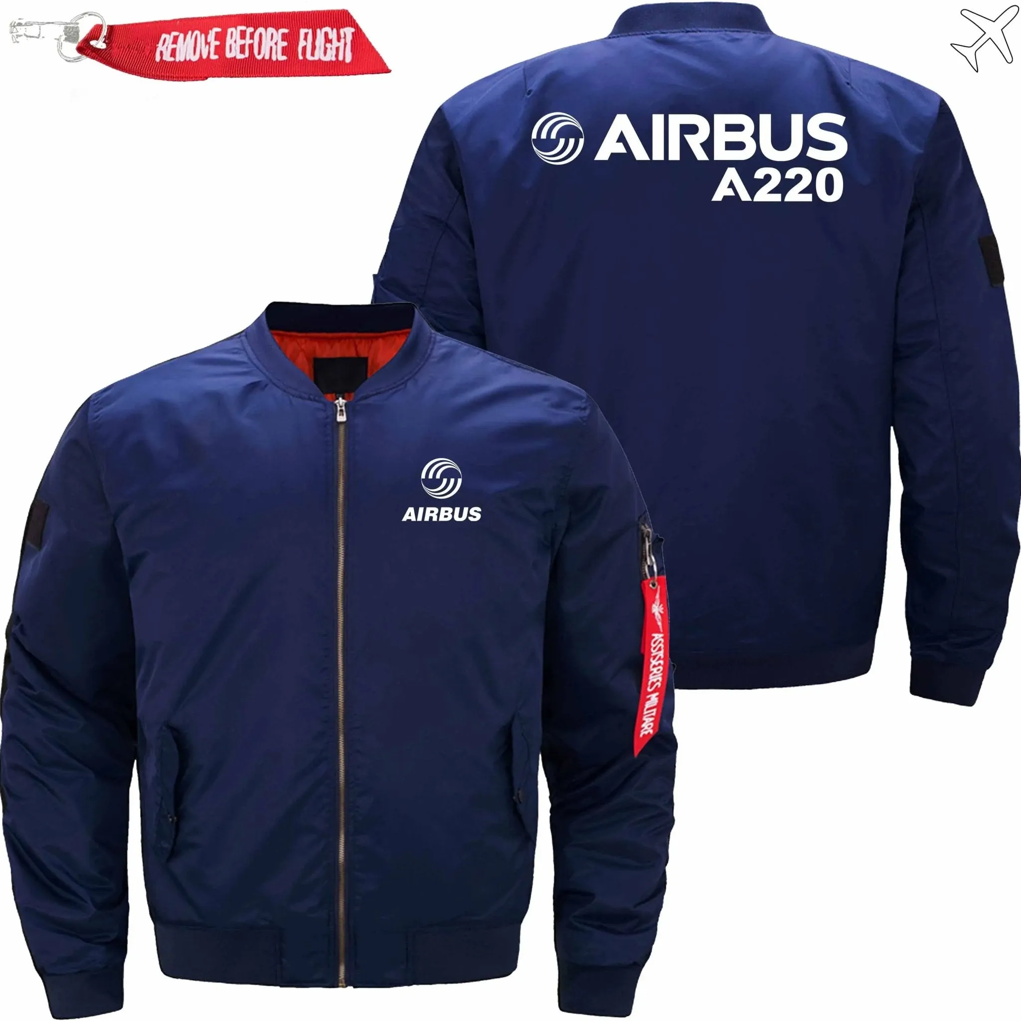 A220 BOMBER FLIGHT AVIATOR JACKET