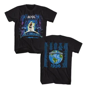 AC/DC - AC/DC BB World Tour Boyfriend Tee