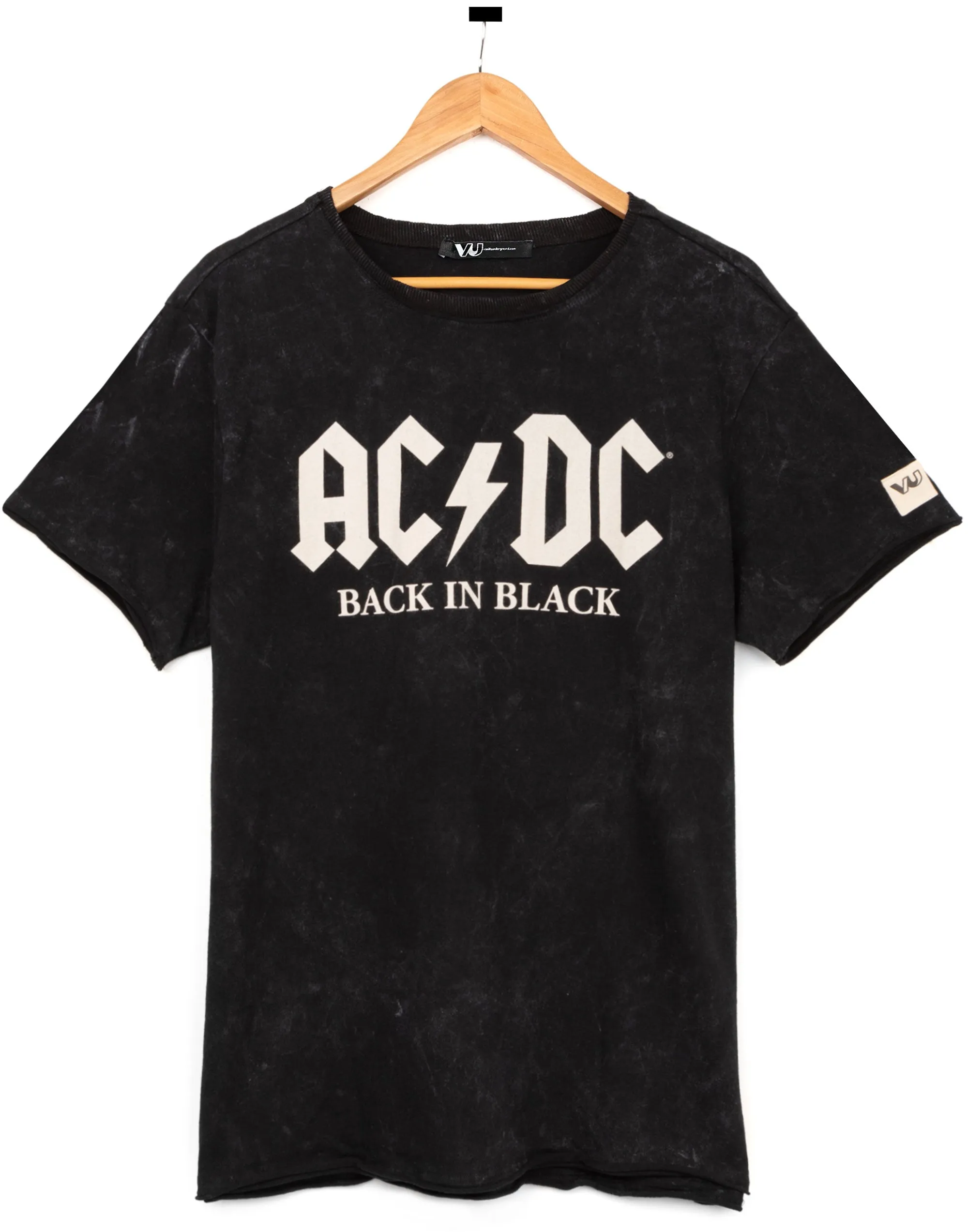 AC/DC Back In Black Unisex Adult T-Shirt - Black