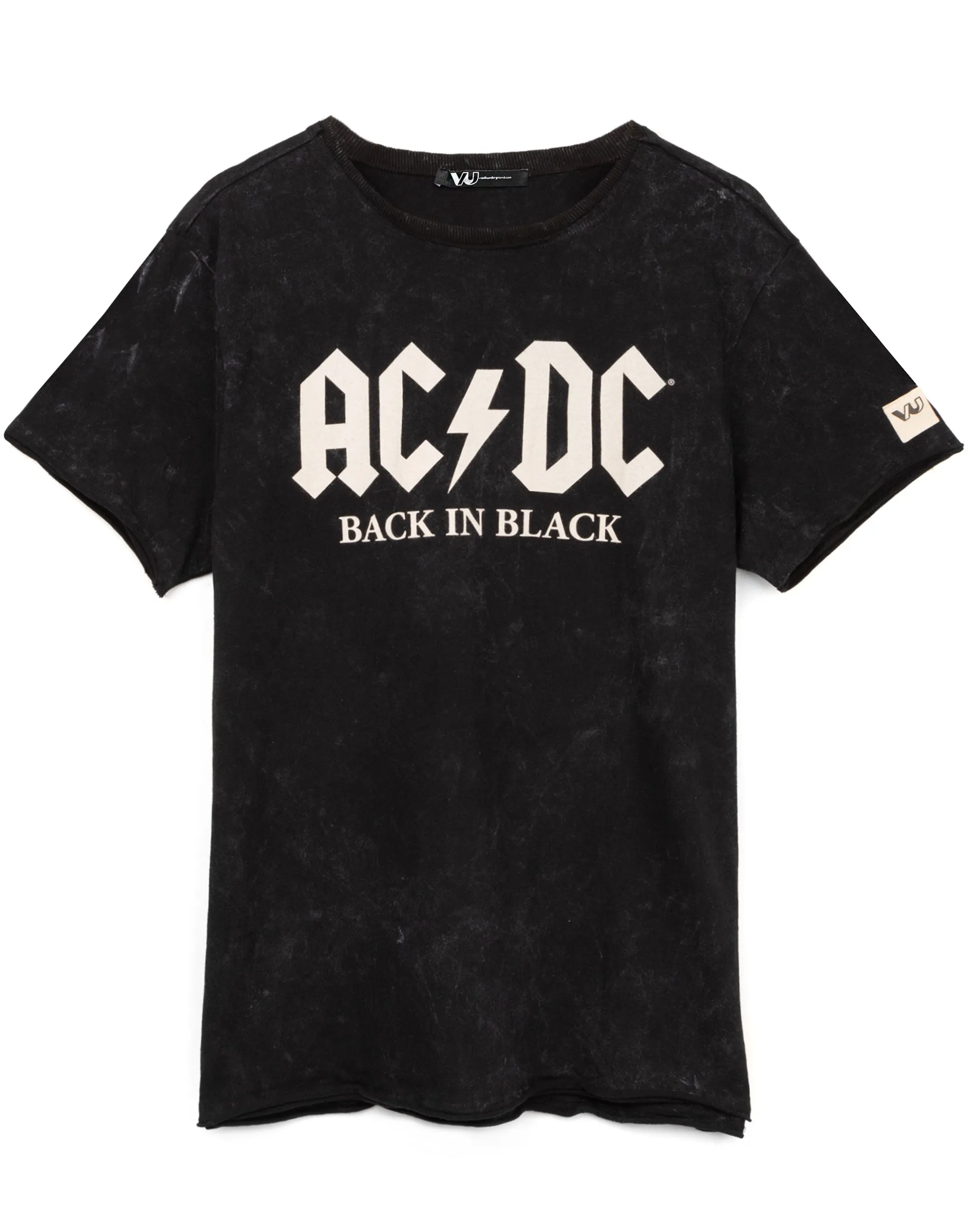 AC/DC Back In Black Unisex Adult T-Shirt - Black