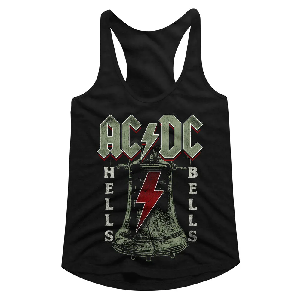 AC/DC Hells Bells Women's Racerback