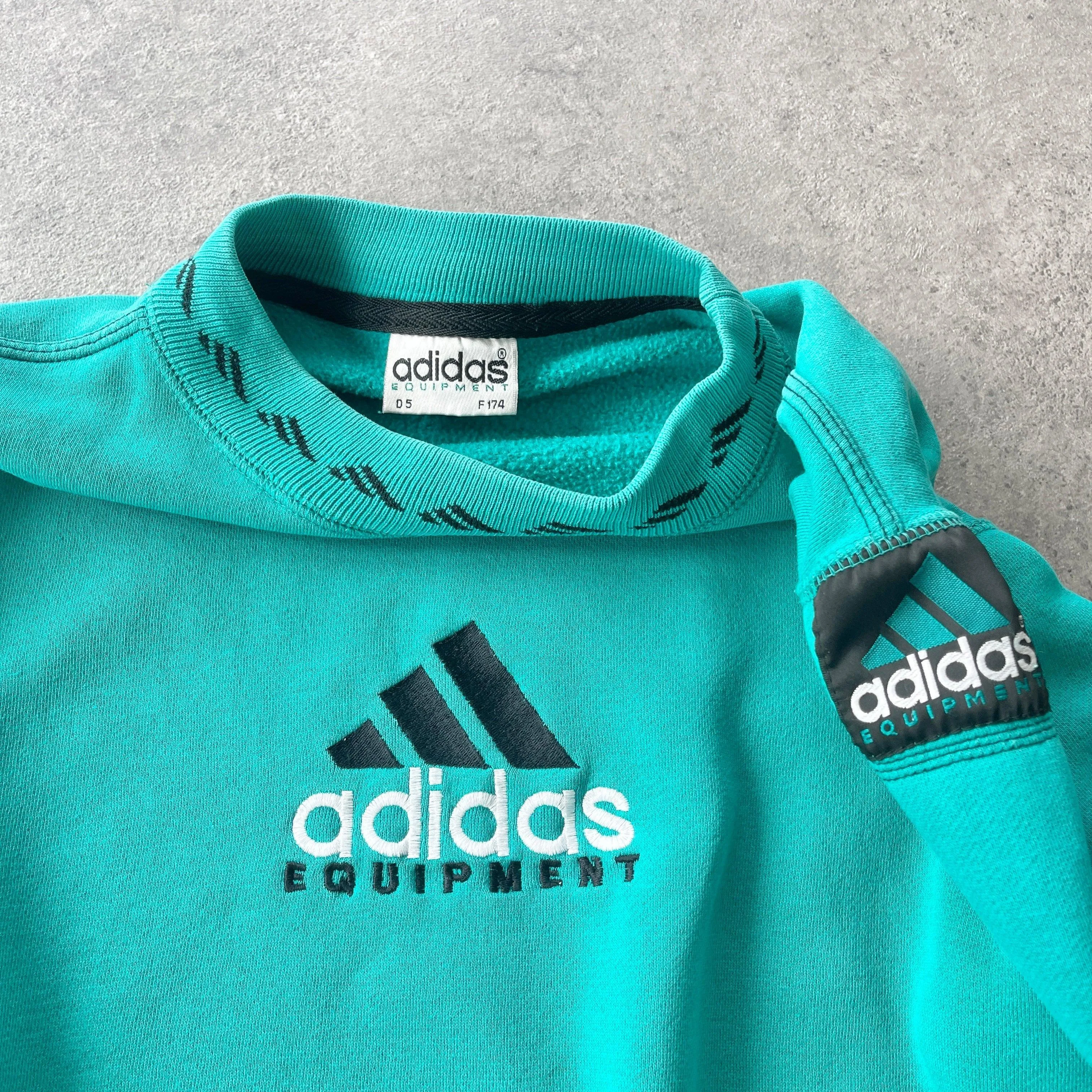 Adidas Equipment RARE 1990s heavyweight embroidered tracksuit (M)