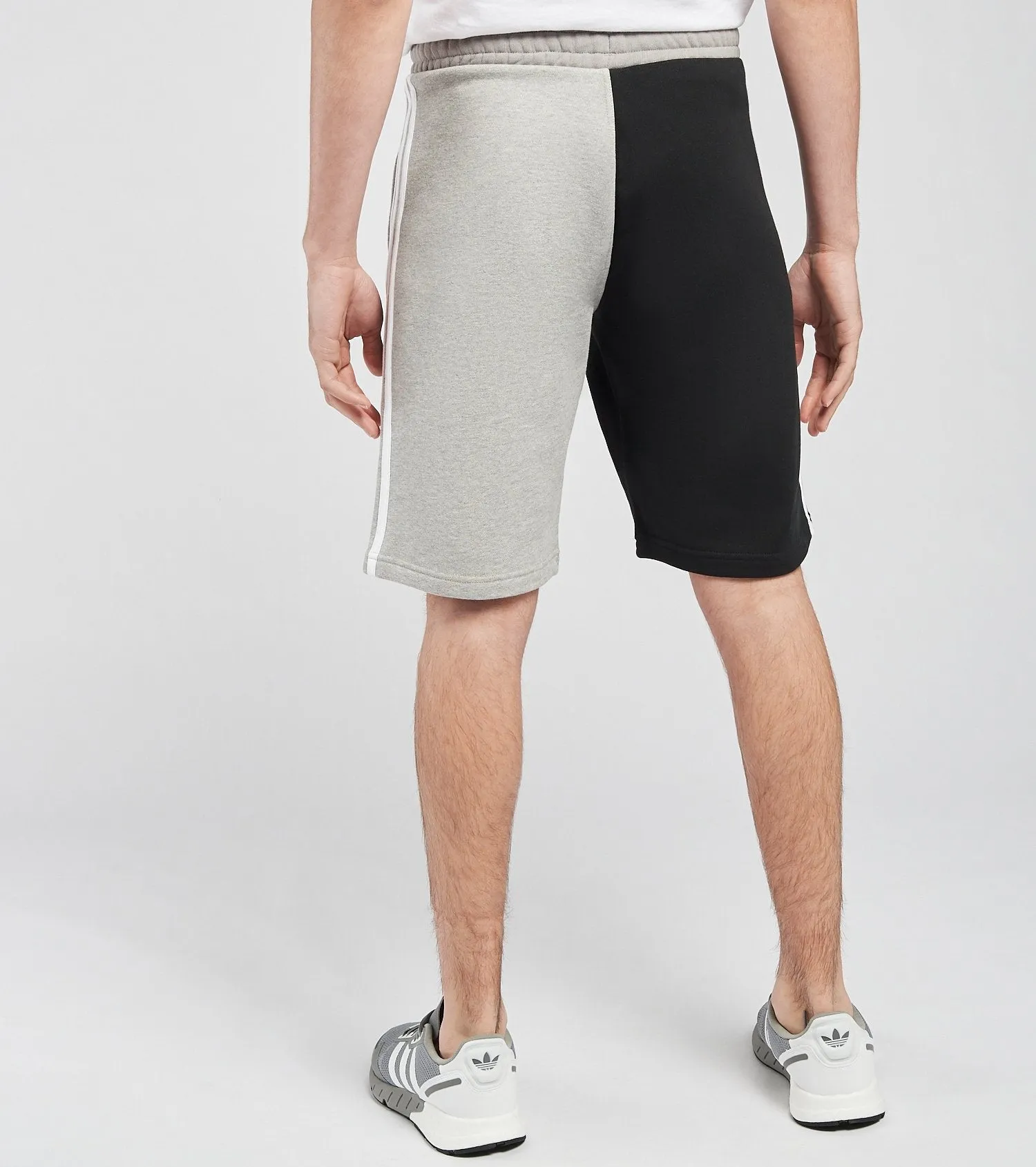 Adidas Original 3 STRIPE SHORT Men’s -MEDIUM GREY HEATHER