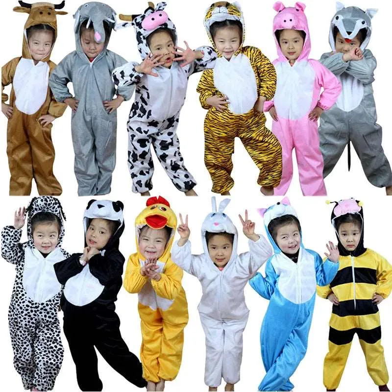 Adorable Animal Jumpsuits for Kids - Perfect for Parties & Playtime
