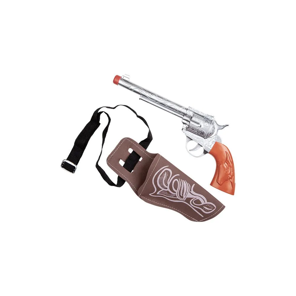 Adults Fancy Dress Cowboy Gun And Holster