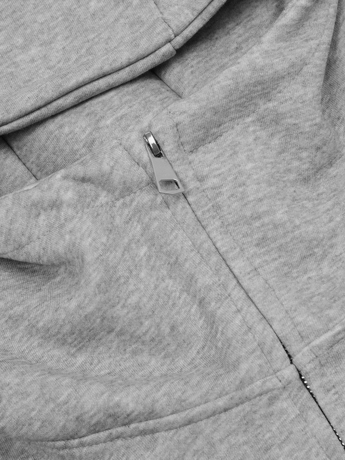 Aelfric Eden Zip Up Decoration Hoodie