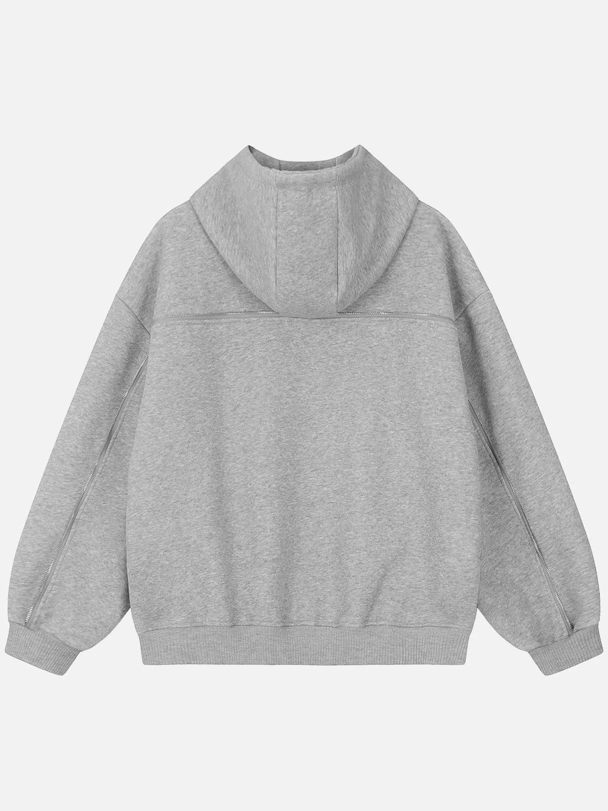 Aelfric Eden Zip Up Decoration Hoodie