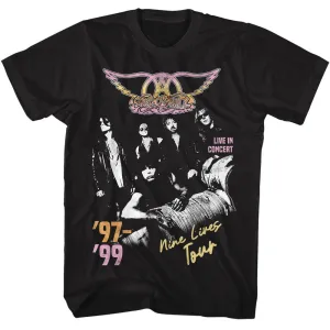 Aerosmith - Nine Lives Tour T-Shirt
