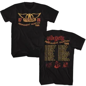 Aerosmith - Permanent Tour 87-92 T-Shirt